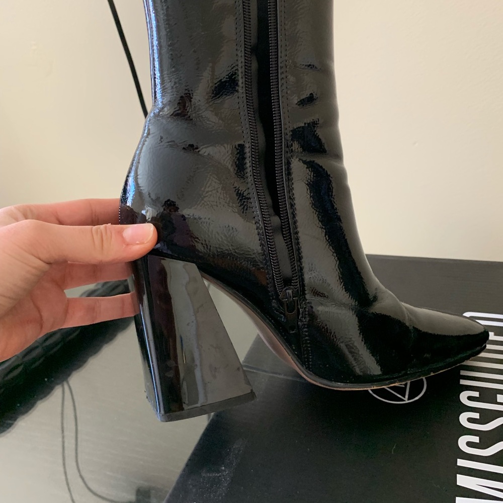 Patent leather booties - Picture 3 of 4